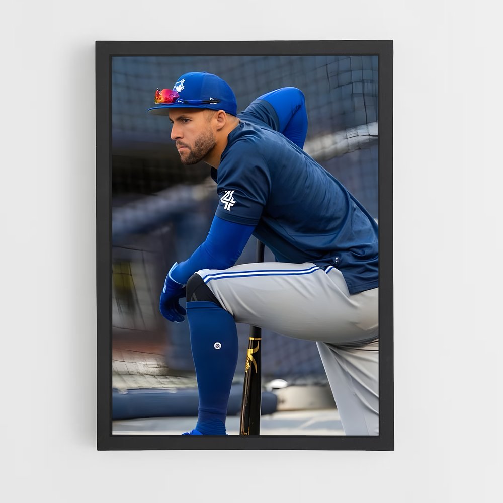Poster L'Attente de la Victoire – affiche Baseball (vue 2)